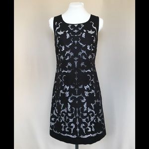 Kate Spade Linen Lace Dress Size 2